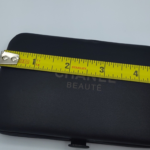 CHANEL Beauté Grooming Manicure Travel Set Black Stainless Steel Tools Case - Picture 7 of 7